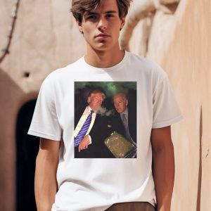 Donald Trump Smoking And Joe Biden Shirt