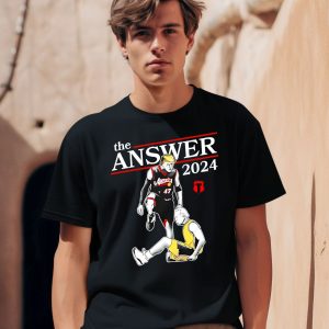 Donald Trump Vs Joe Biden The Answer 2024 Shirt