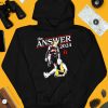 Donald Trump Vs Joe Biden The Answer 2024 Shirt3