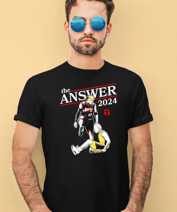 Donald Trump Vs Joe Biden The Answer 2024 Shirt4