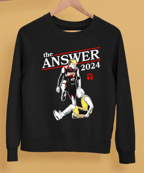 Donald Trump Vs Joe Biden The Answer 2024 Shirt5