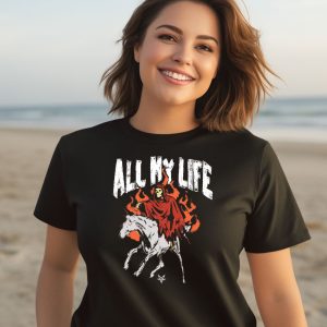 Fallinginreverse Store All My Life Reaper Horse Shirt