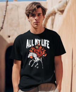 Fallinginreverse Store All My Life Reaper Horse Shirt1