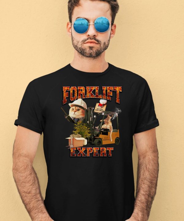 Furry Forklift Expert Shirt4