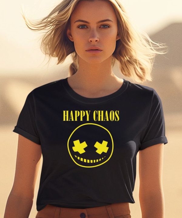 Happy Chaos Smiley Shirt0