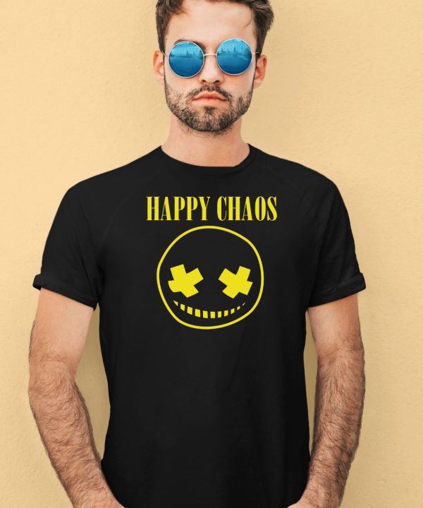 Happy Chaos Smiley Shirt4