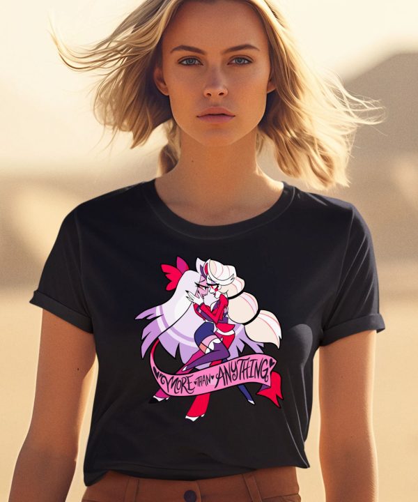 Hazbin Hotel Charlie And Vaggie More Than Anything Shirt0