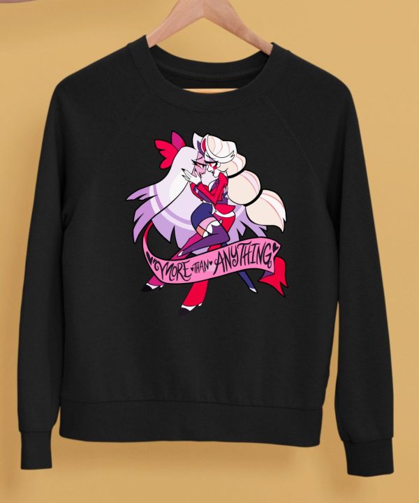 Hazbin Hotel Charlie And Vaggie More Than Anything Shirt5