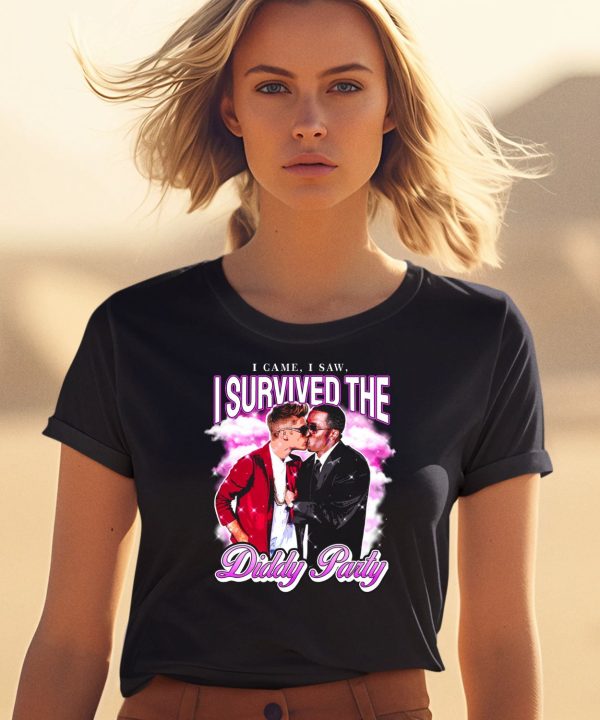 I Came I Saw I Survived The Diddy Party Shirt0