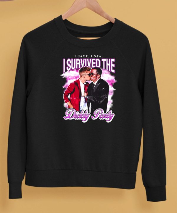 I Came I Saw I Survived The Diddy Party Shirt5