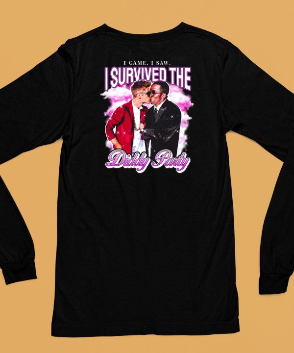 I Came I Saw I Survived The Diddy Party Shirt6