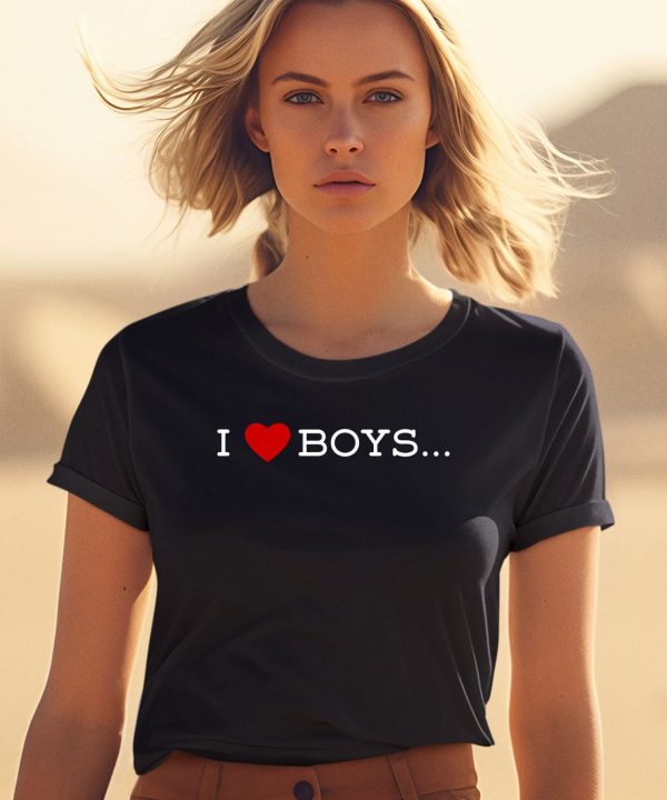 I Love Boy With Other Boys Shirt0