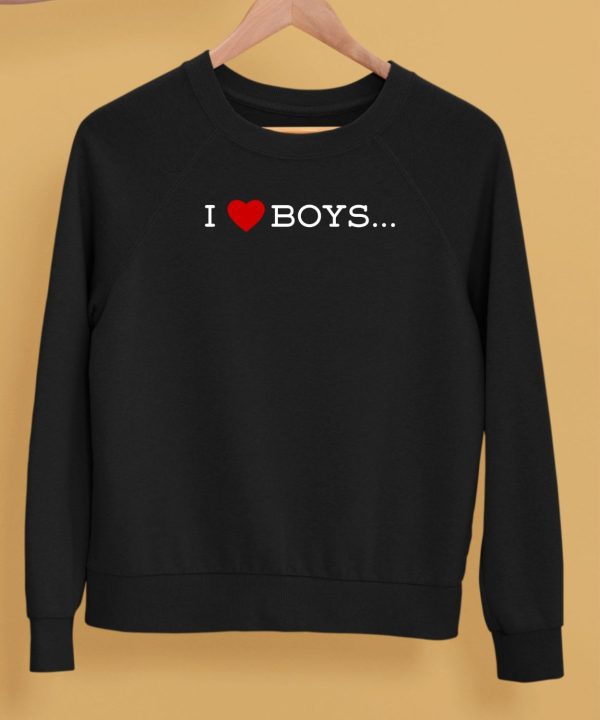 I Love Boy With Other Boys Shirt5