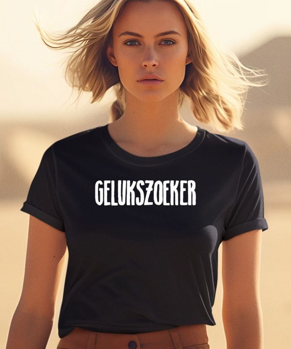 Ines Kostic Wearing Gelukszoekers Shirt