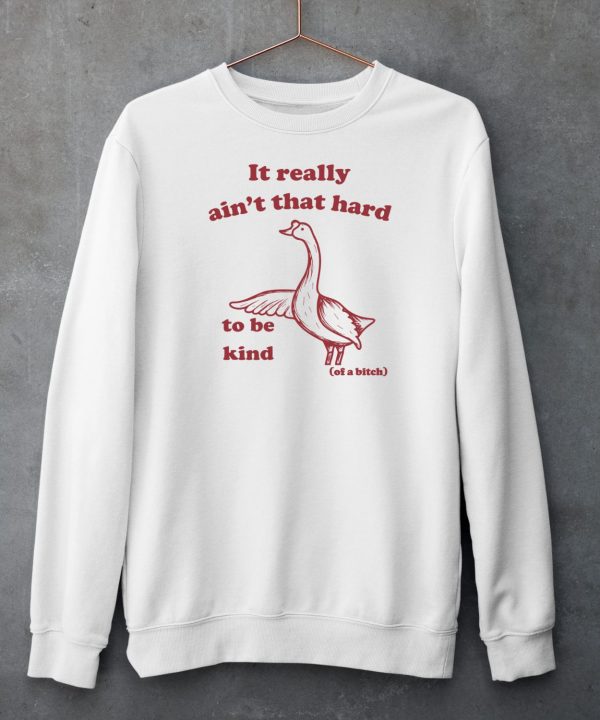 It Really Aint That Hard To Be Kind Of A Bitch Shirt6