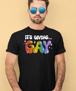 Its Giving Gay Pride Shirt4