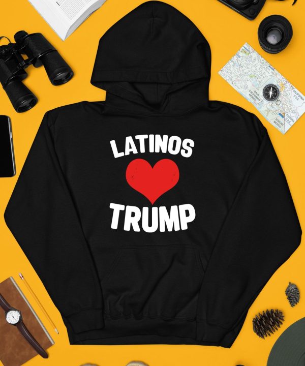 Latinos Love Trump Shirt3