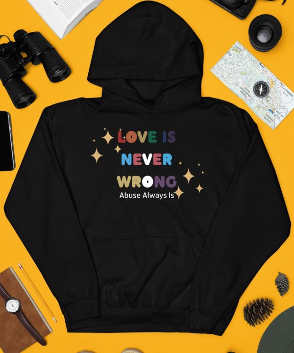 Love Is Never Wrong Abuse Always Is Shirt10