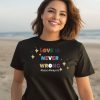 Love Is Never Wrong Abuse Always Is Shirt9