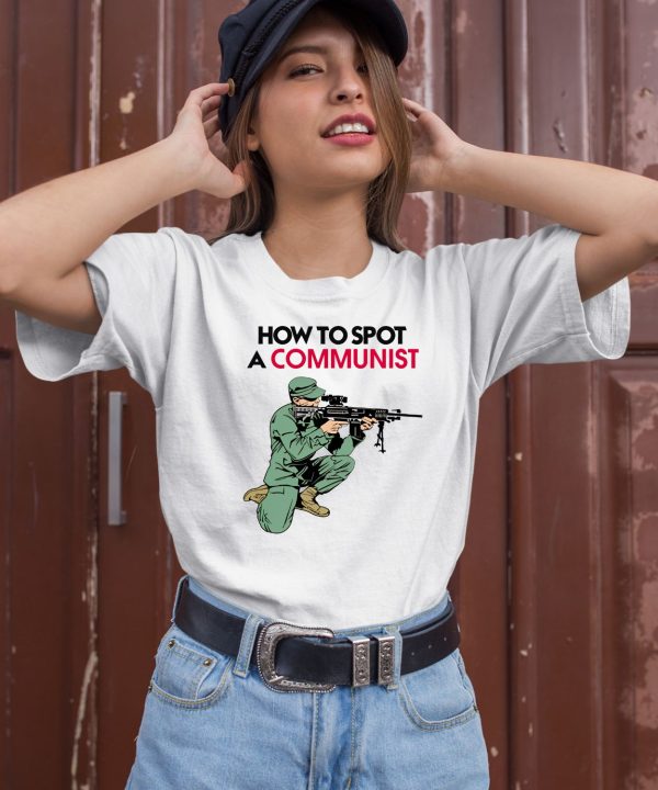 Matt Maddock Wearing How To Spot A Communist Shirt1