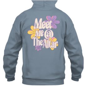 Meet Me At The Altar Flower Hoodie7