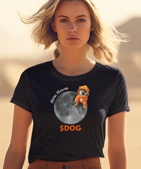 Moon Mission Dog Shirt0