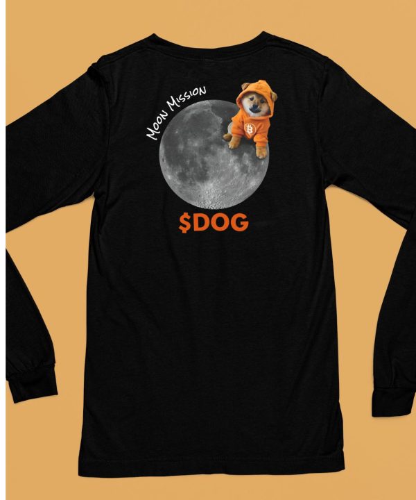 Moon Mission Dog Shirt6