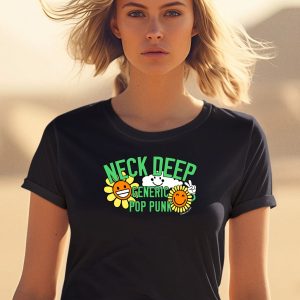 Neck Deep Generic Pop Punk The Flower Shirt