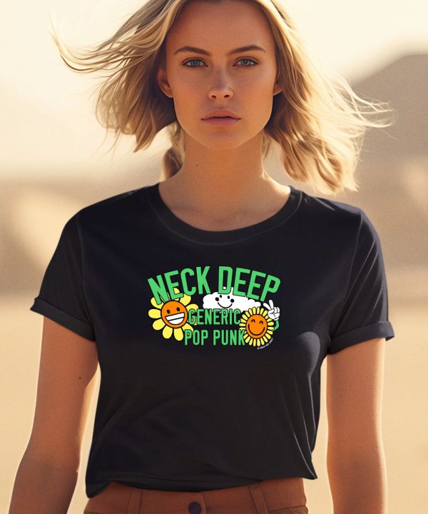 Neck Deep Generic Pop Punk The Flower Shirt