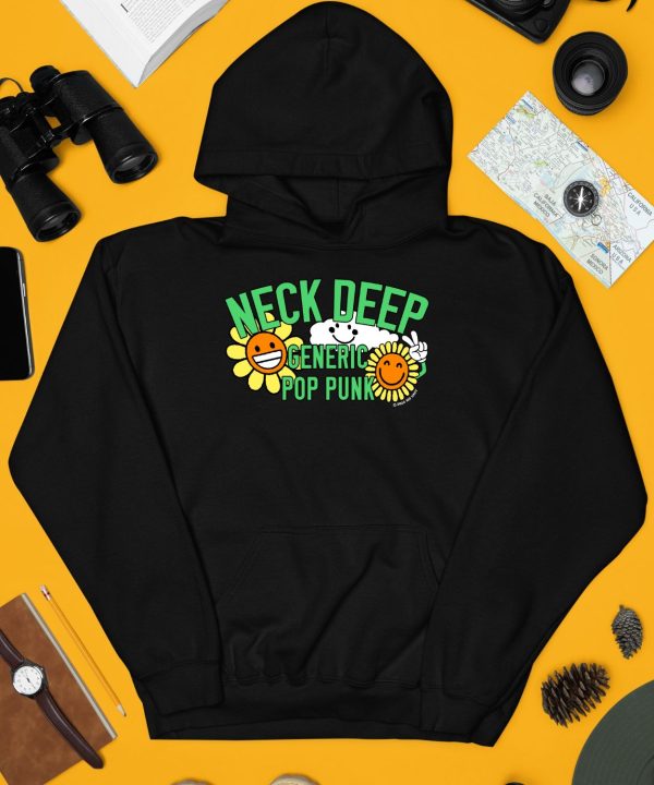 Neck Deep Generic Pop Punk The Flower Shirt3