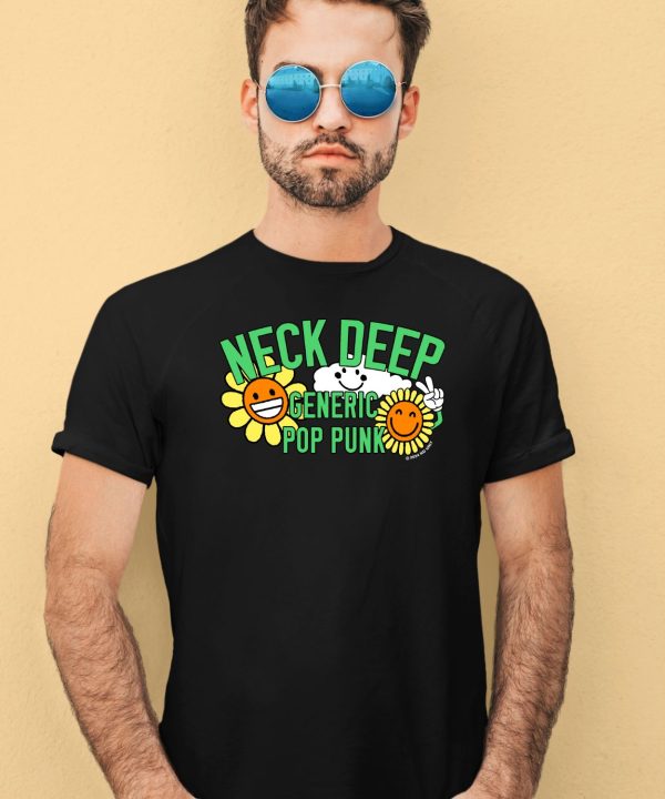 Neck Deep Generic Pop Punk The Flower Shirt4