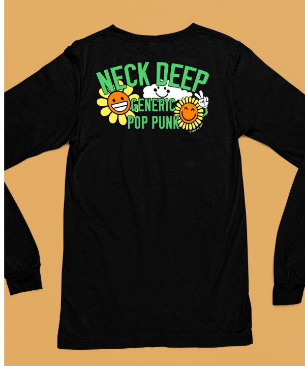 Neck Deep Generic Pop Punk The Flower Shirt6