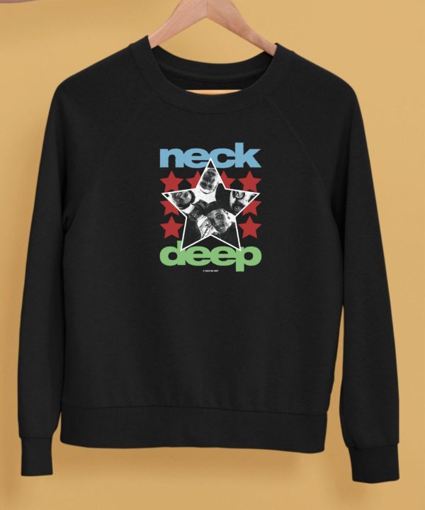 Neck Deep Star Portrait Shirt5