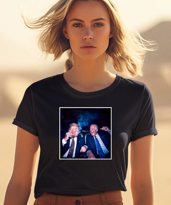 Notsafeforwear Trump And Biden Bromance Shirt0