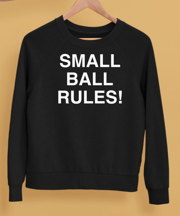 Obvious Shirts Small Ball Rules Shirt5