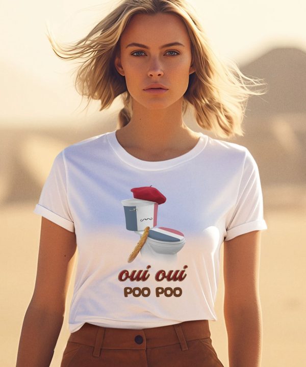 Oui Oui Poo Poo French Toilet Shirt3