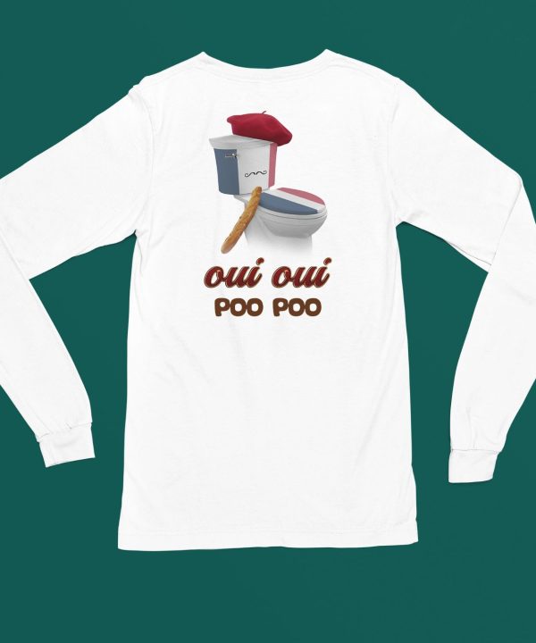 Oui Oui Poo Poo French Toilet Shirt4