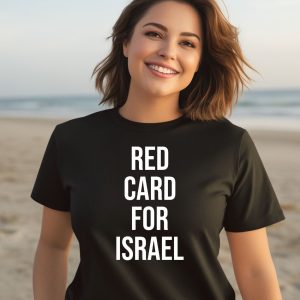 Red Card For Israel Shirt