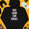 Red Card For Israel Shirt3