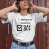 Republican Democrat Gay Guy Shirt1