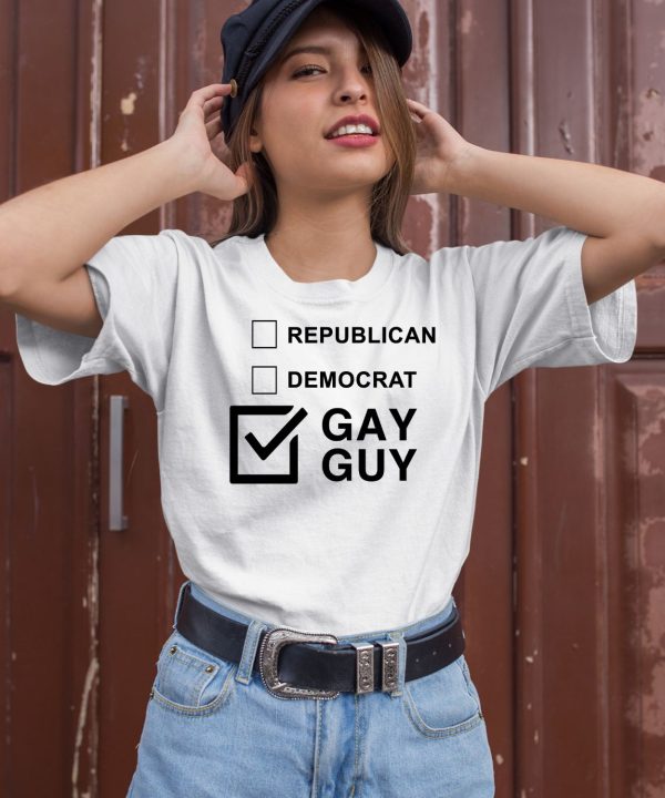 Republican Democrat Gay Guy Shirt1