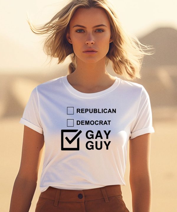 Republican Democrat Gay Guy Shirt3