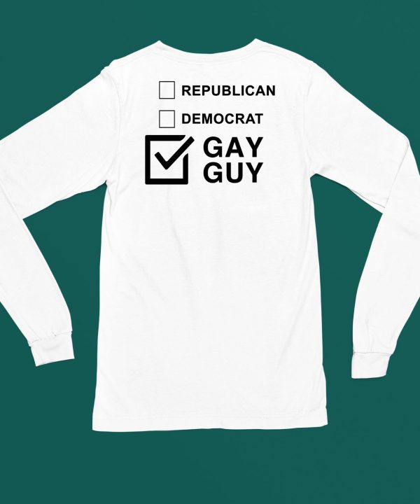 Republican Democrat Gay Guy Shirt4