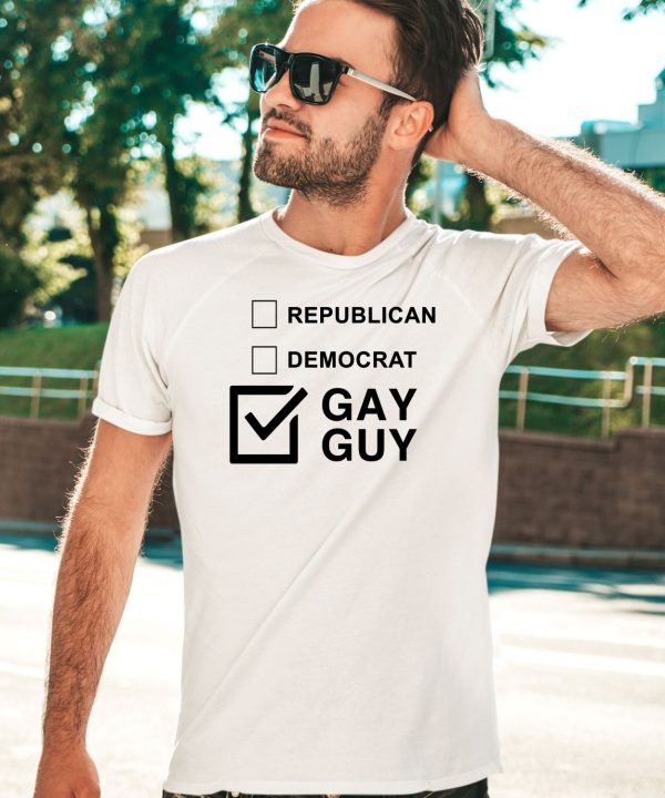 Republican Democrat Gay Guy Shirt5