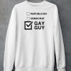 Republican Democrat Gay Guy Shirt6