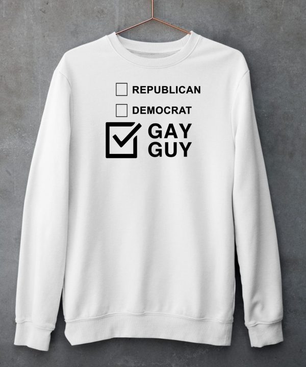 Republican Democrat Gay Guy Shirt6