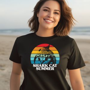 Shark Cat Summer Pride Shirt