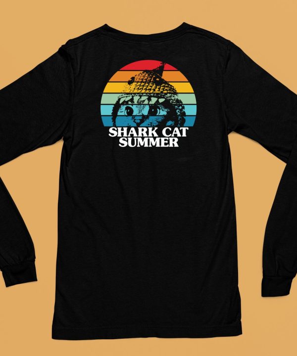 Shark Cat Summer Pride Shirt6