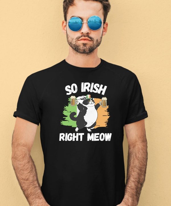 So Irish Right Meow Cat Shirt4