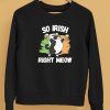 So Irish Right Meow Cat Shirt5